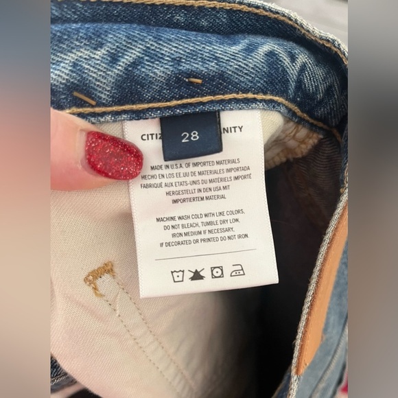 Citizens Of Humanity Lacy Skirt Currant Skirts size 28/6 - Picture 10 of 12